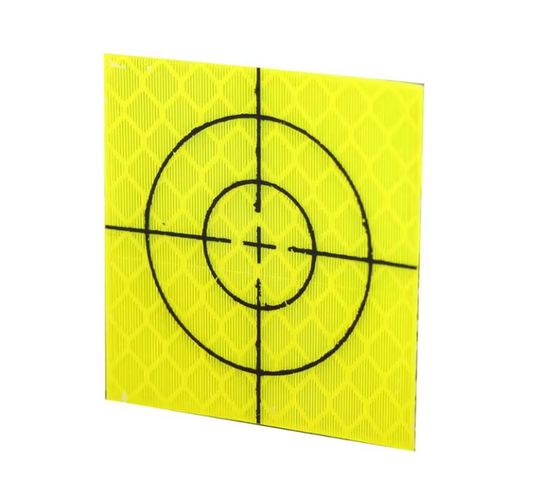 100pcs Fluorescent yellow-green Reflector Sheet 40 x 40 mm Reflective target FOR total station