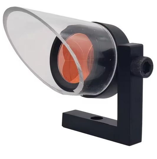 Dia.38mm ( 1.5 inch) 90 degree type mini optical prism with weather protection hood (Rain hood ) for total station L bar GMP104